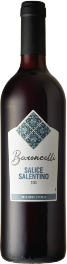 Salice Salentino DOC Baroncelli selezione d'Italia CARx6