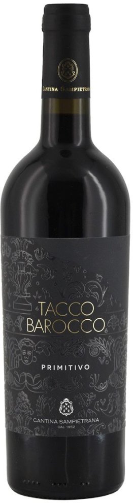 Tacco Barocco Primitivo Salento IGP CARx6