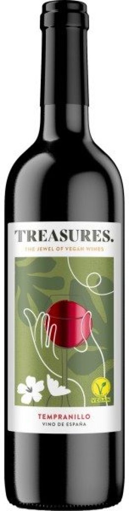 Treasures Tempranillo Vino de España Vegan CARx6