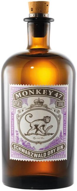 Monkey Schwarzwald Dry Gin 47 50 cl CARx6