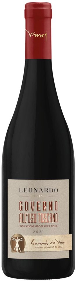 Governo Toscana IGT All`Uso Vitruviano Leonardo da Vinci CARx6