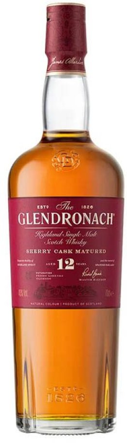 The Glendronach 12 years old Single Malt Scotch Whisky CARx6