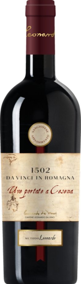 Appassimento Romagna DOC 1502 Uve Portate a Cesena Leonardo da Vinci CARx6