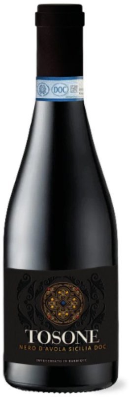 Nero d`Avola Sicilia DOC Tosone CARx6
