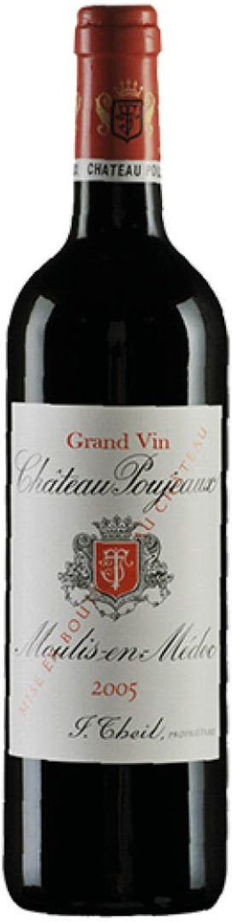 Château Poujeaux Grand Vin Moulis-en-Médoc AC CARx6