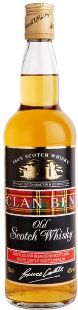 Clan Ben Whisky CARx6