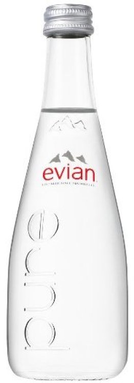 Evian EW Glas 33 cl Carx20