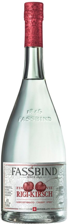 Fassbind Fine Eau-de-Vie Rigi-Kirsch (AOP) CARx6