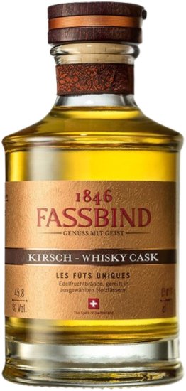 Fassbind Les Fûts Uniques Kirsch Whisky Cask CARx6