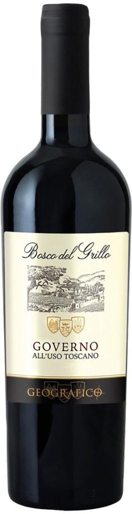 Geografico Bosco del Grillo Governo all’uso Toscano IGT CARx6