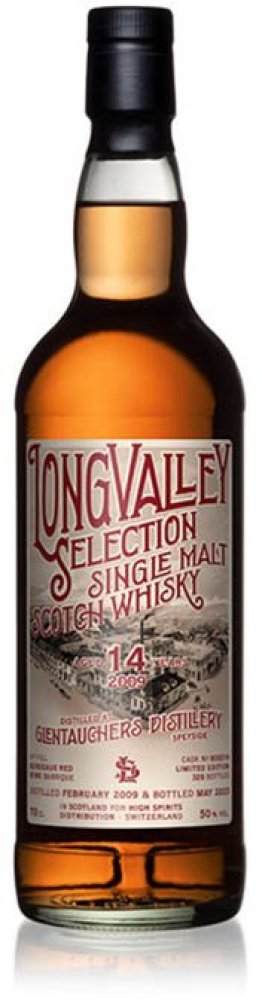 Glentauchers 2009, 14 years Single Cask Bordeaux Red Wine Cask CARx6