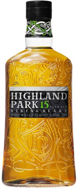 Highland Park 15 Year Old Viking Heart Single Malt Scotch Whisky CARx6