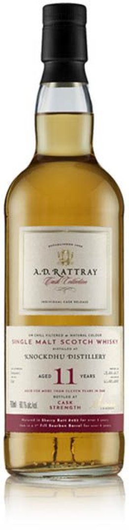 Knockdhu 2012, 11 years Single Cask Bourbon Hogshead CARx6