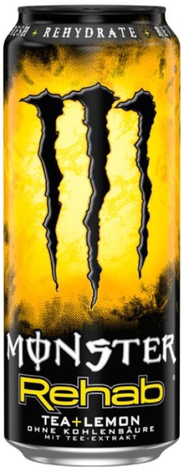 Monster Energy Rehab Dosen 50 cl (Artikel auf Bestellung) CARx12
