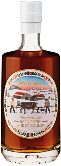 Säntis Malt Bärli-Biber Whisky-Liqueur CARx6