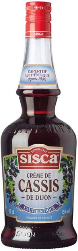 Sisca Crème de Cassis de Dijon CARx6