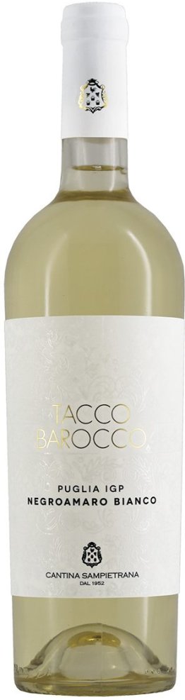 Tacco Barocco Negroamaro Bianco Puglia IGP CARx6