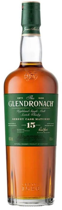 The Glendronach 15 years old Single Malt Scotch Whisky CARx6
