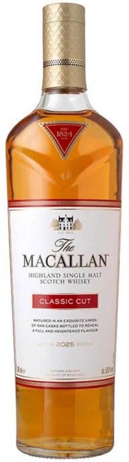 The Macallan Classic Cut 2025 Single Malt Scotch Whisky CARx6