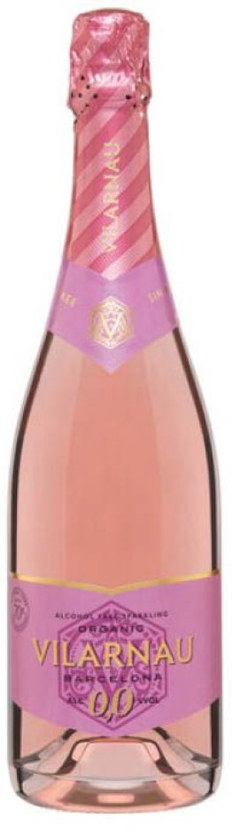 Vilarnau 0.0% Rosé alkoholfrei Bio CARx6