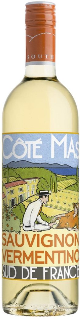 Côté Mas Blanc Sauvignon Vermentino IGP Pays d'Oc CARx6