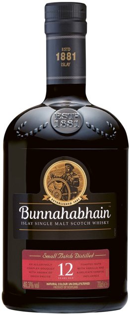 Bunnahabhain 12 years old Scotch Whisky Single Malt CARx6