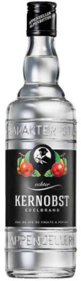 Echter Kernobst Edelbrand 100 cl aus Appenzell CARx6
