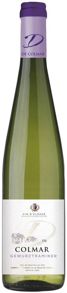Gewürztraminer de Colmar Alsace AOP blanc 2023 75 cl CARx6