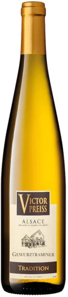 Gewürztraminer Tradition Victor Preiss Alsace AOC 2022 75 cl CARx6