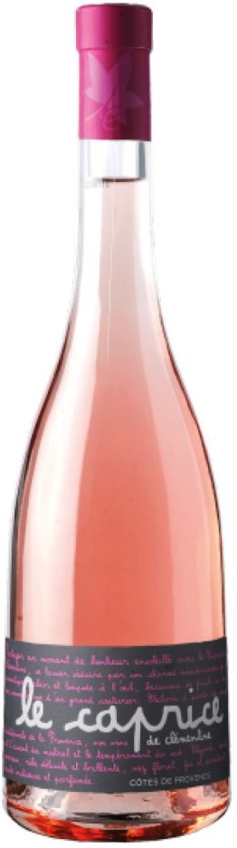 Le Caprice de Clémentine rosé AOC 2024 75 cl CARx6