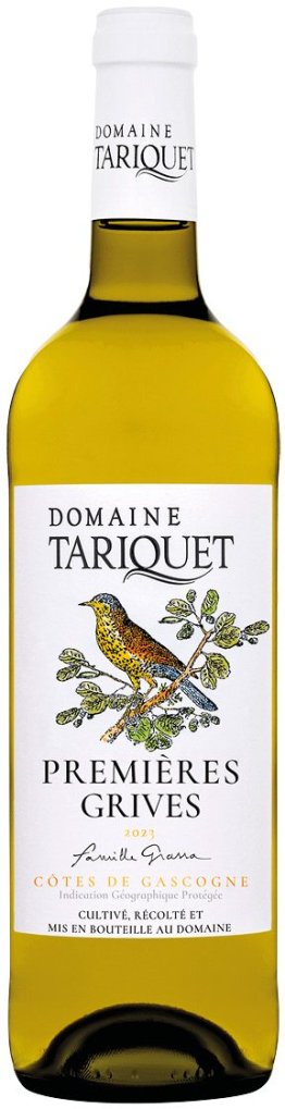 Premières Grives Domaine Tariquet blanc 2024 75 cl CARx6