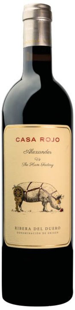 Alexander vs. The Ham Factory RESERVA Ribera del Duero DO Casa Rojo 2022 75 cl CARx6
