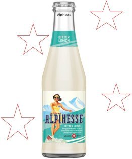 Alpinesse Bitter Lemon Glas 20 cl HARx30