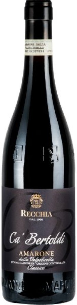 Amarone della Valpolicella DOC Classico Cé Bertoldi Recchia 2013 75 cl CARx6