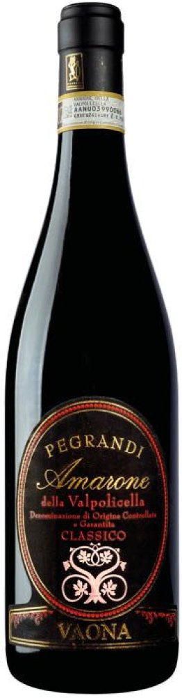 Amarone Valpolicella Classico PEGRANDI DOCG Alberto Vaona 2020 75 cl CARx6