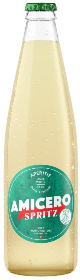 Amicero Spritz Alkoholfrei Glas (Artikel auf Bestellung) 33 cl HARx24