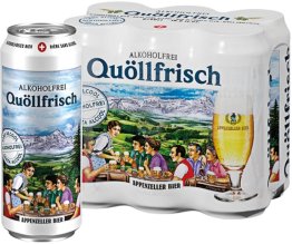 Appenzeller Quöllfrisch Alkoholfrei Dose 50 cl CARx6