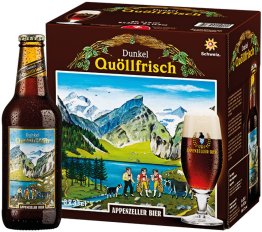 Appenzeller Quöllfrisch dunkel 33 cl CARx6