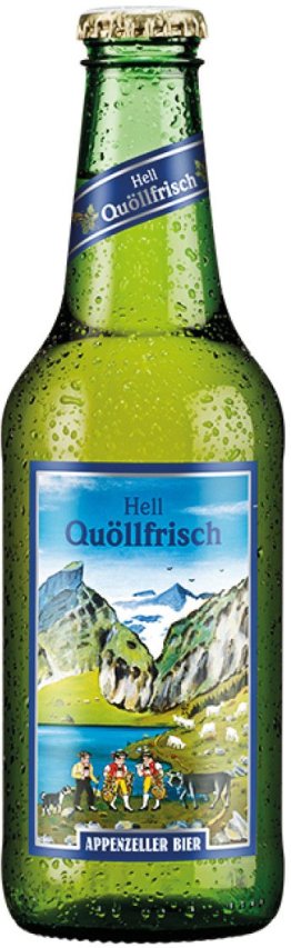 Appenzeller Quöllfrisch hell 33 cl CARx10