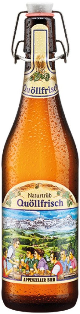 Appenzeller Quöllfrisch naturtrüb 50 cl HARx15