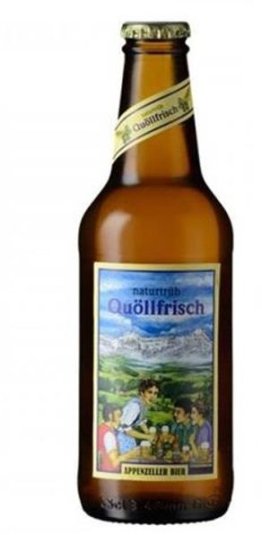 Appenzeller Quöllfrisch naturtrüb 33 cl CARx10