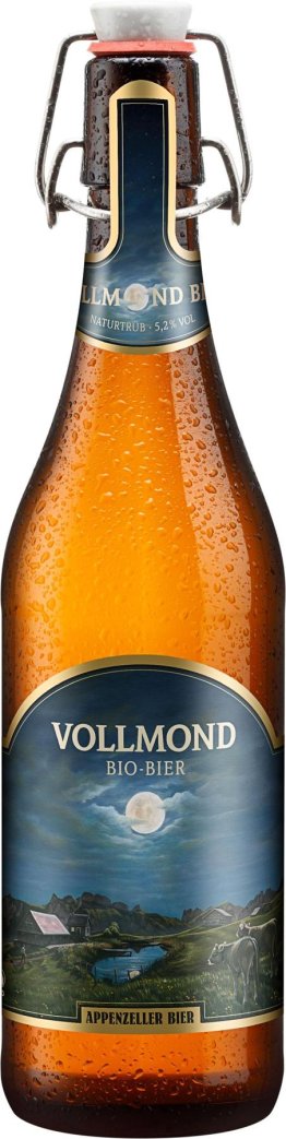 Appenzeller Vollmond naturtrüb Bio 50 cl HARx15
