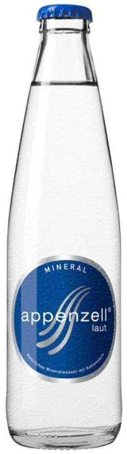 Appenzell Mineral laut Glas 33 cl HARx24