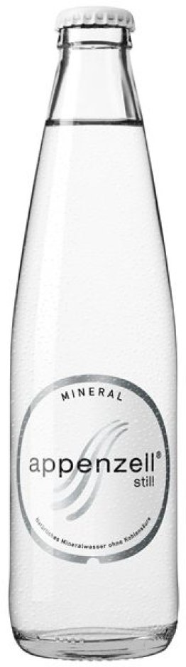 Appenzell Mineral still Glas 33 cl HARx24