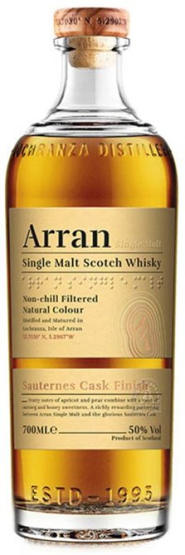Arran The Sauternes Cask Finish 70 cl CARx6