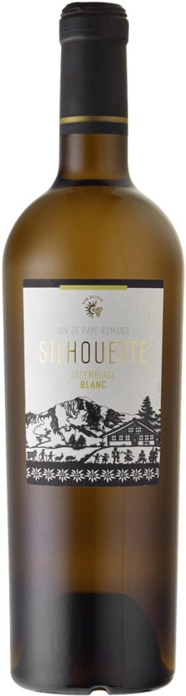 Assemblage blanc Vin de Pays Romand Silhouette 2023 75 cl CARx6