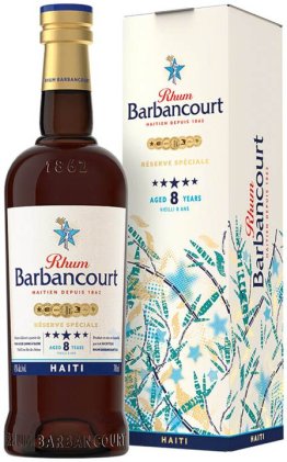 Barbancourt 8 years old in Box 70 cl CARx6