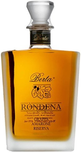 Berta Rondena Grappa Amarone Riserva in Holzkiste 70 cl CARx6