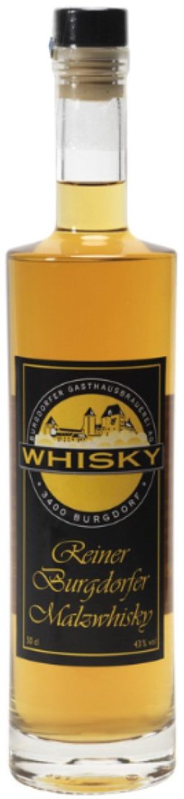 Burgdorfer Whisky 5-jährig 50 cl CARx6