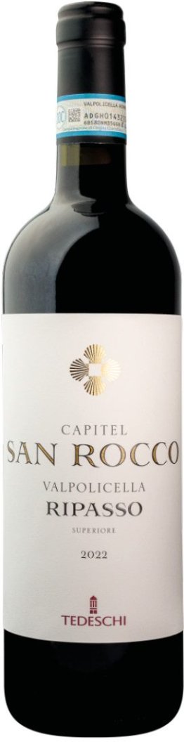Capitel San Rocco Ripasso Valpolicella Superiore DOC 2022 75 cl CARx6